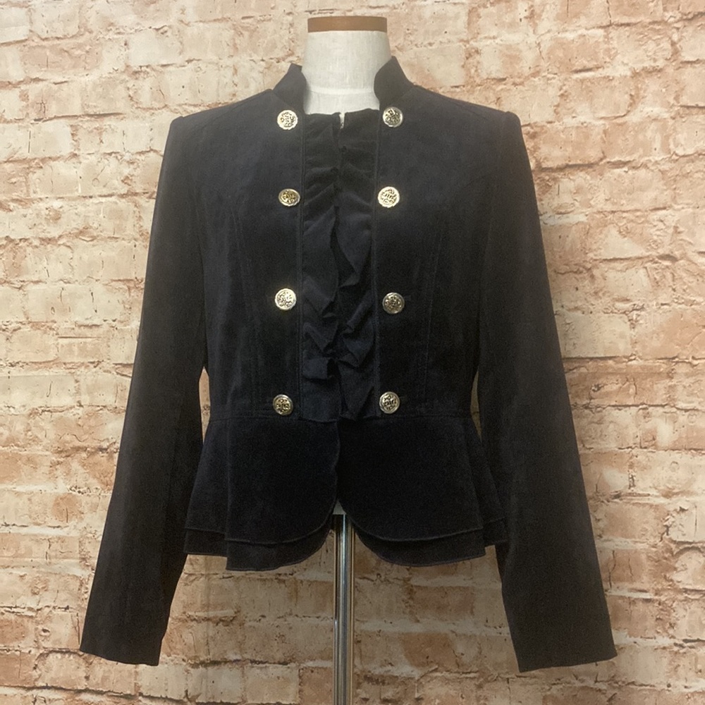 Gorgeous Dress Barn suede like jacket